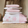 Комплект постельного белья Piccolino "Twinkling Pink Stars", 6 предметов, арт. k.6116, цвет Розовый (фото4)