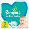 Подгузники Pampers Active Baby, размер 2, 4-8 кг, 94 шт, арт. 8001090948137