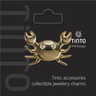 Эмодзи Crab gold, арт. AC2381, цвет Золотистый (фото2)