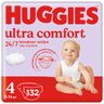 Підгузки Huggies Ultra Comfort, розмір 4, 8-14 кг, 132 шт, арт. 5029053590523