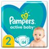 Підгузки Pampers Active Baby, розмір 2, 4-8 кг, 64 шт, арт. 8006540045428