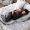 Подушка для вагітних Boppy Total Body, арт. 79923, колір Серый (фото2)