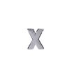 Металева літера X, арт. GMLT00934, колір Серебряный