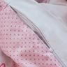 Комплект постільної білизни Piccolino "Twinkling Pink Stars", 6 предметів, арт. k.6116, колір Розовый (фото13)