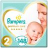 Подгузники Pampers Premium Care, размер 2, 4-8 кг, 148 шт, арт. 4015400770275