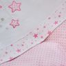 Комплект постільної білизни Piccolino "Twinkling Pink Stars", 6 предметів, арт. k.6116, колір Розовый (фото11)