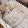 Комплект постельного белья Piccolino "My Teddy Bear", 6 предметов, арт. k.1508, цвет Бежевый