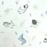 Пелюшка непромокаюча Piccolino Animal world, поплін, 50х80 см, арт. 111817.01-00, колір Бирюзовый (фото2)