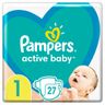 Підгузки Pampers Active Baby, розмір 1, 2-5 кг, 27 шт, арт. 8001090910080